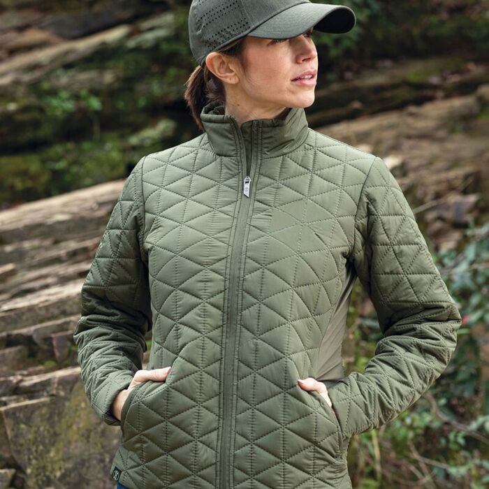 Women's Repreve® Eco Quilted Jacket Thumbnail