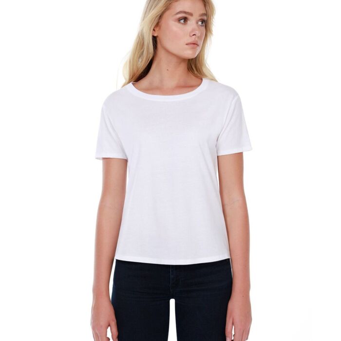 Ladies' Boxy High Low T-Shirt Thumbnail