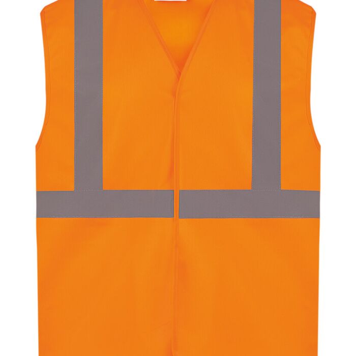 Hi-vis railway waistcoat class 2 (HVW118PE) Thumbnail