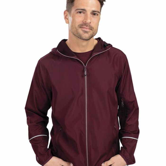 Men's Packable Hooded Jacket Thumbnail
