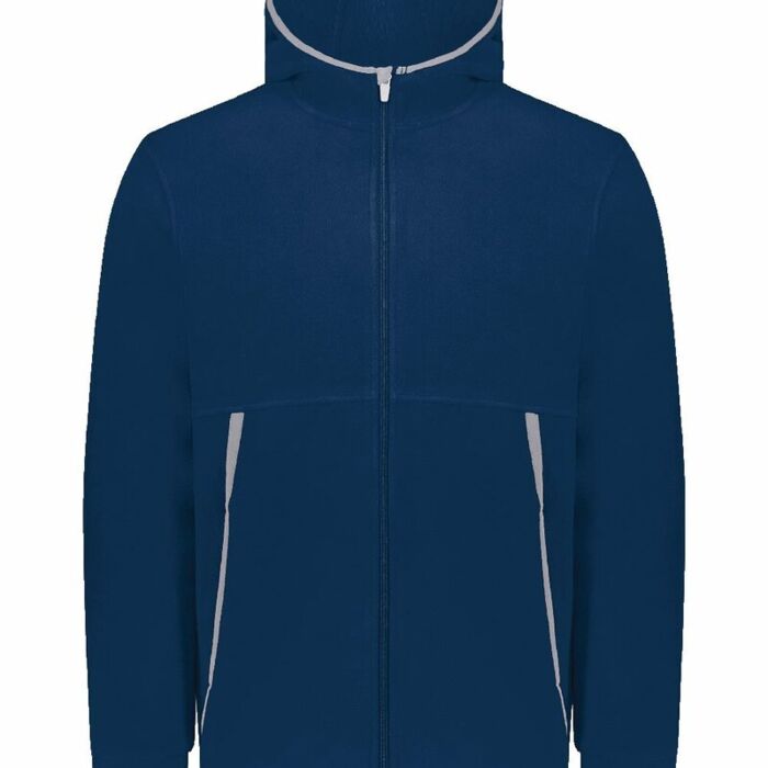 Youth Eco Revive™ Polar Fleece Hooded Full-Zip Jacket Thumbnail