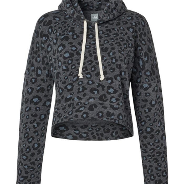 Ladies' Triblend Cropped Hooded Sweatshirt Thumbnail