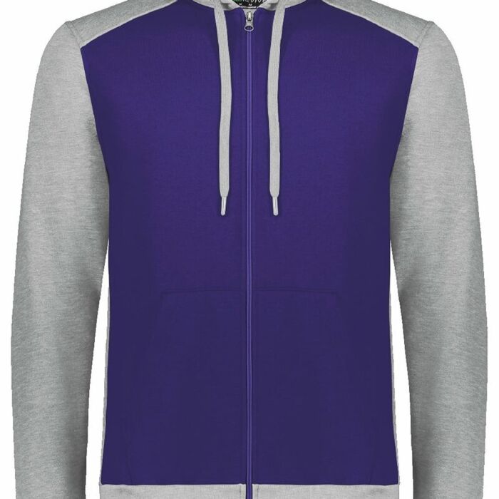 Unisex Eco Revive™ Three-Season Triblend Fleece Full-Zip Hooded Sweatshirt Thumbnail