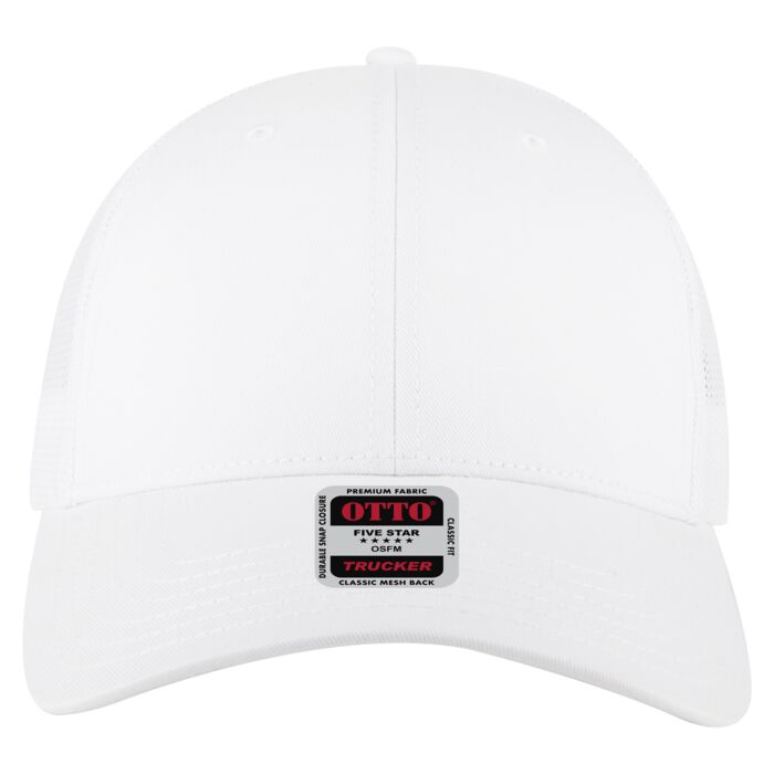 OTTO CAP 6 Panel Low Profile Mesh Back Trucker Hat Thumbnail