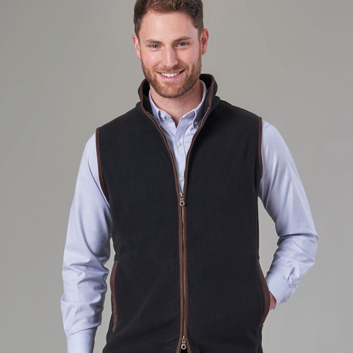 Brook Taverner Unisex Cincinnati Fleece Gilet Thumbnail