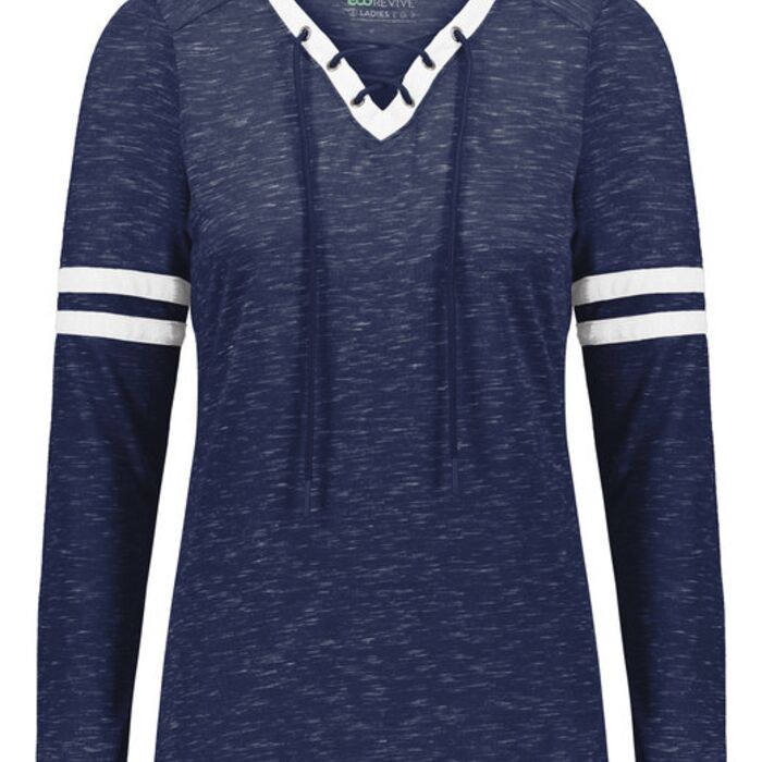 Ladies' Monterey Long-Sleeve V-Neck Thumbnail
