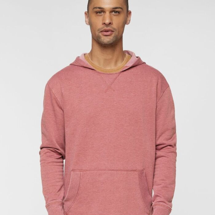 Unisex Vintage Wash Fleece Hoodie Sweatshirt Thumbnail