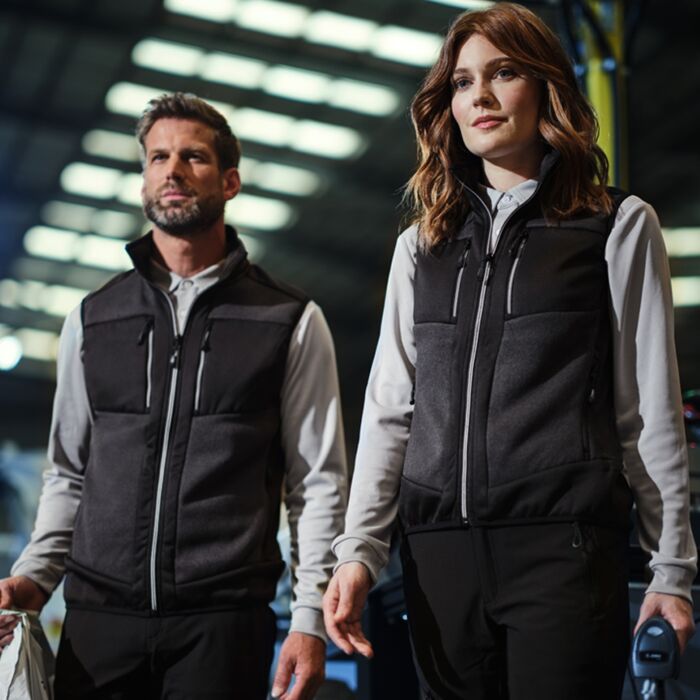 Regatta E-Volve Unisex Knit Effect Stretch Bodywarmer Thumbnail