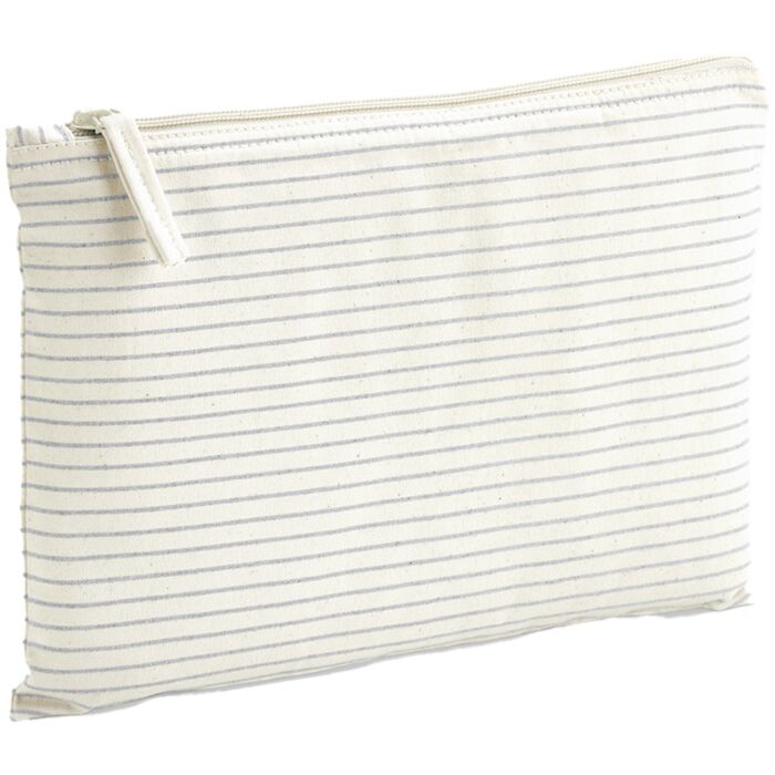 Westford Mill Striped Organic Cotton Accessory Pouch Thumbnail