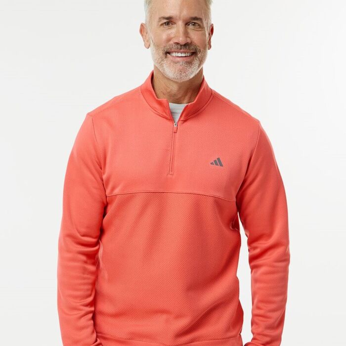Men's Ultimate365 Textured Quarter-Zip Pullover Thumbnail