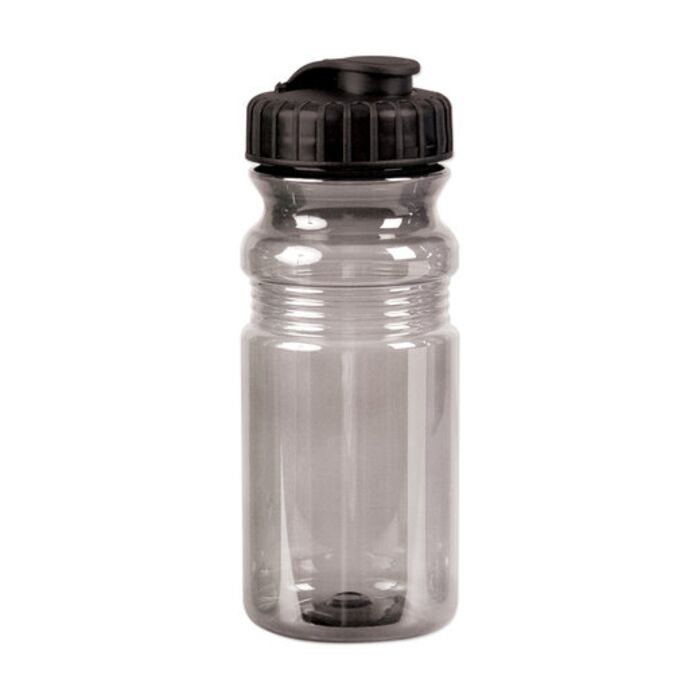 USA Made 20oz Translucent Sport Water Bottle With Snap Cap Thumbnail