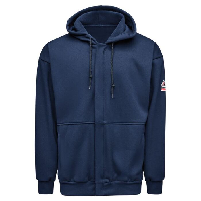 Men's Tall Full-Zip Fleece Hooded Sweatshirt Thumbnail