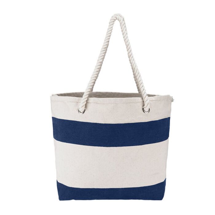 Cotton Resort Tote Bag with Rope Handle Thumbnail
