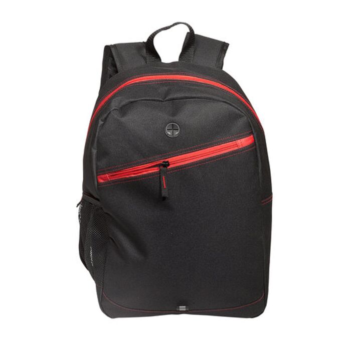 Front Zipper Color Laptop Backpack Thumbnail