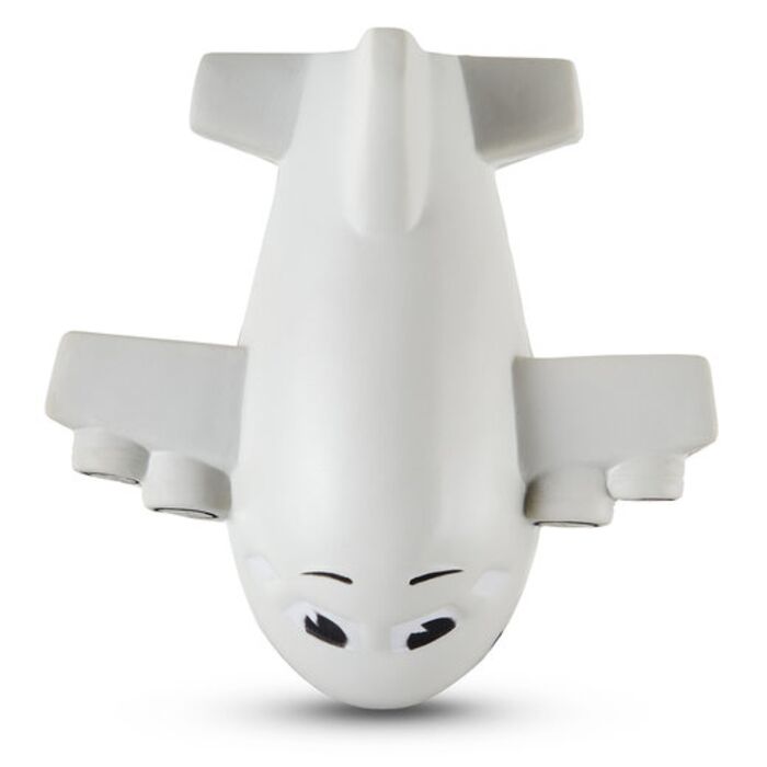 Smiling Airplane Shape Stress Ball Thumbnail