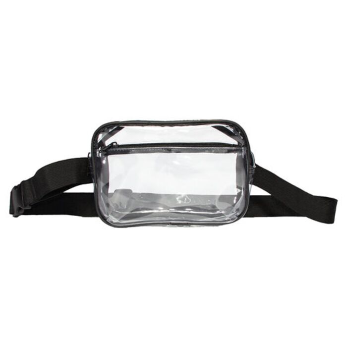 Clear Stadium Two-Pocket Fanny Pack / Crossbody Bag Thumbnail