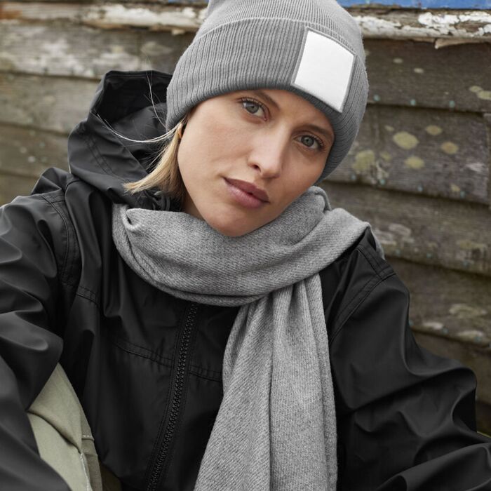 Appliqué patch beanie Thumbnail