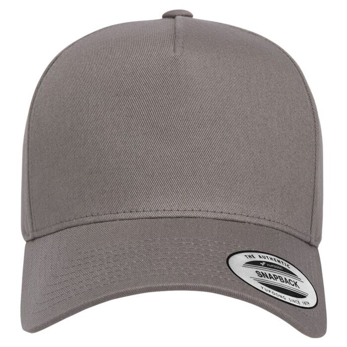 Retro Cotton Blend Trucker Snapback Cap Thumbnail