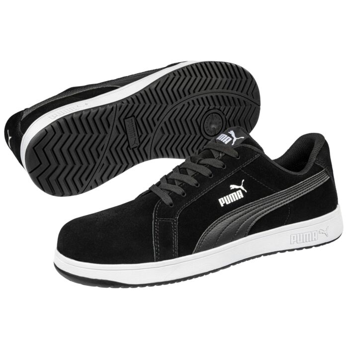 Iconic Suede Black Low S1PL ESD Thumbnail