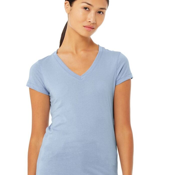 Women’s Jersey V-Neck Tee Thumbnail