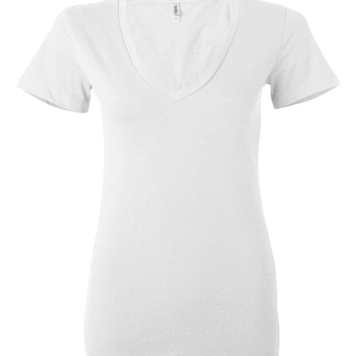 Women’s Jersey Deep V-Neck Tee Thumbnail