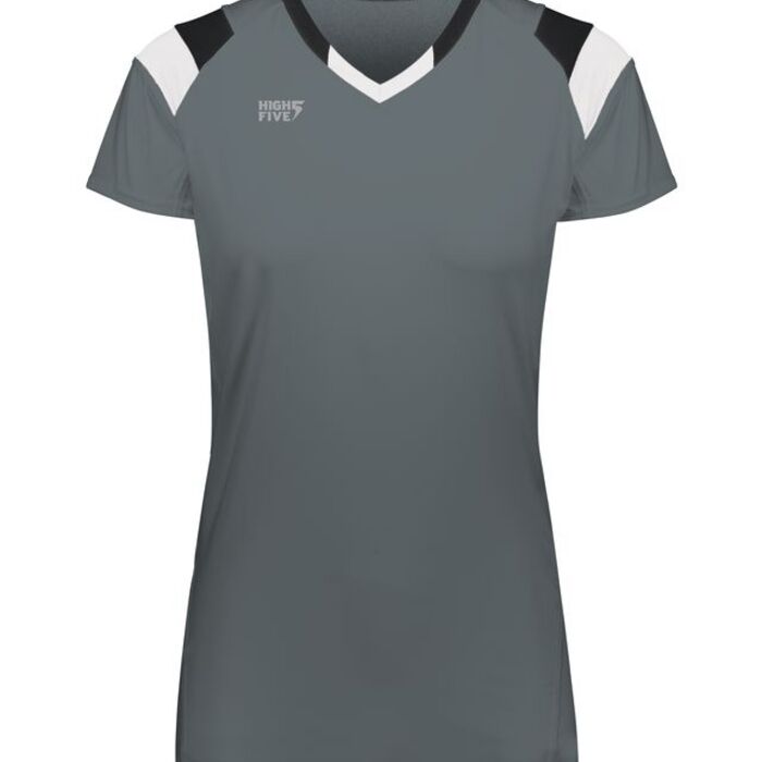 Girls TruHit Tri-Color Short Sleeve Jersey Thumbnail