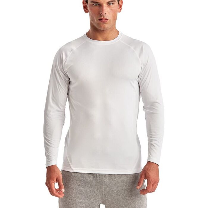 Unisex Panelled Long Sleeve Tech T-Shirt Thumbnail