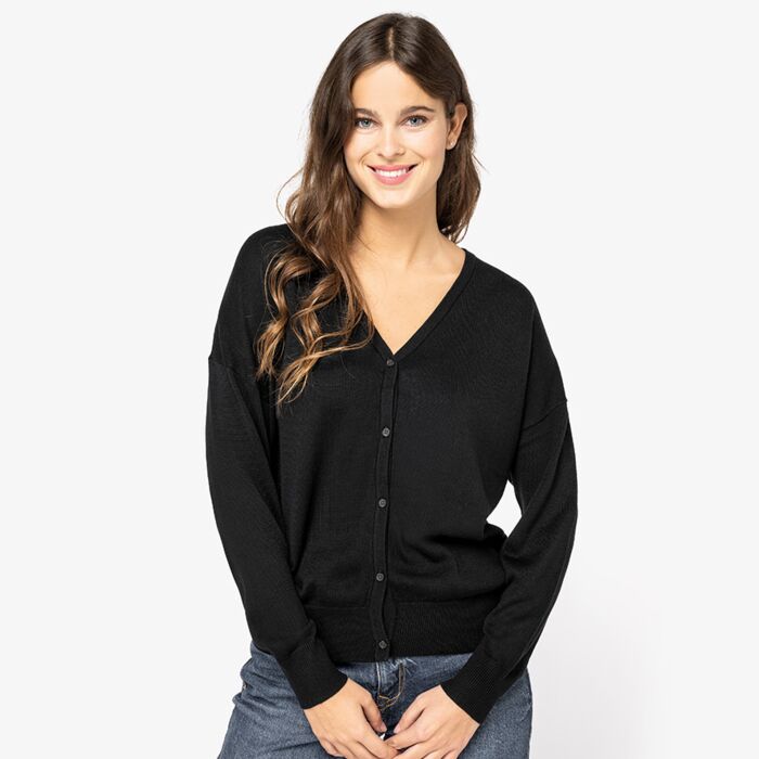 Spasso Ladies TENCEL™ Cardigan Thumbnail