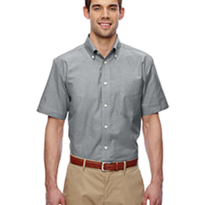Men's Short-Sleeve Oxford with Stain-Release Thumbnail