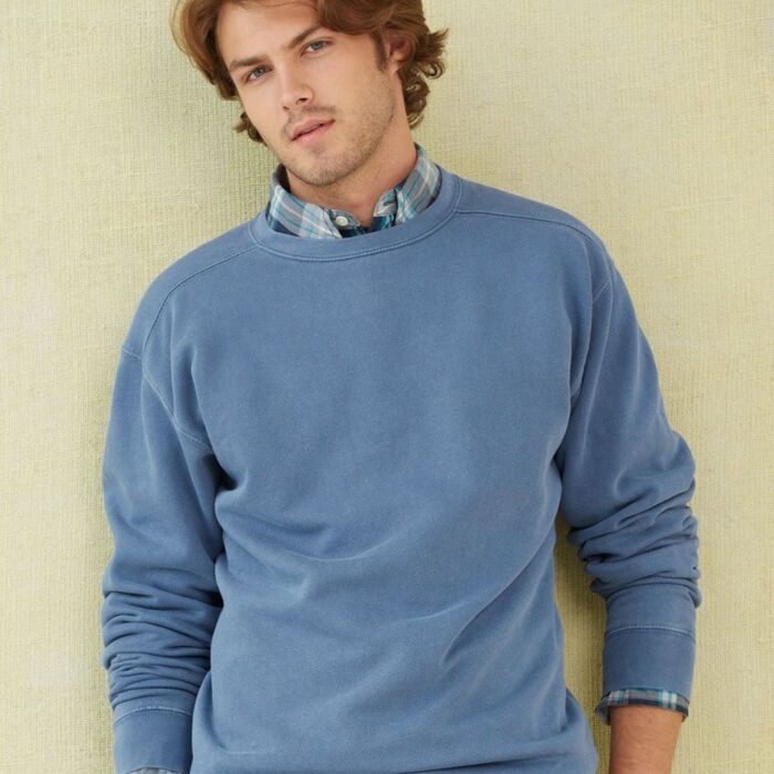 Unisex Garment-Dyed Crewneck Sweatshirt Thumbnail