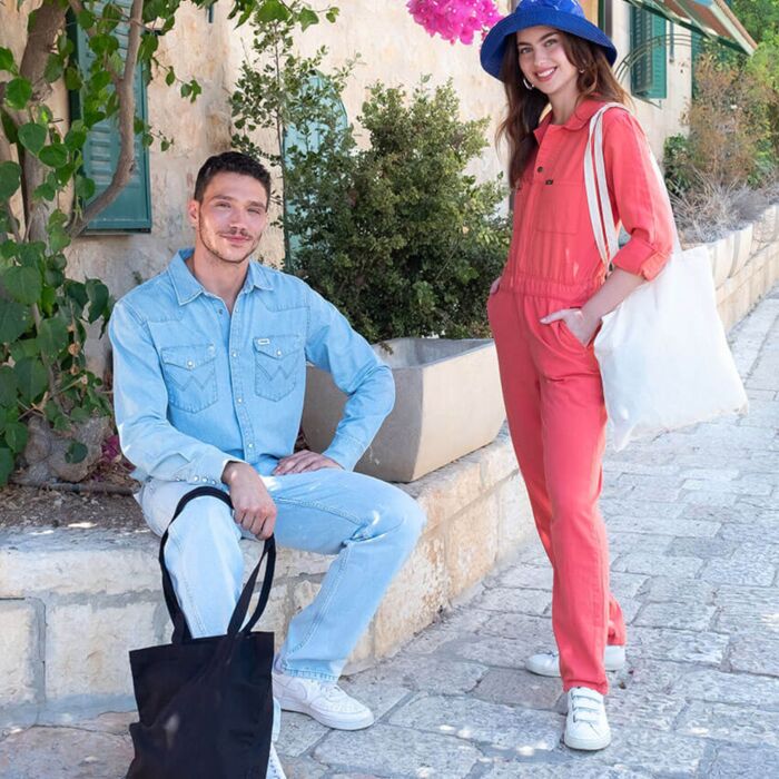 Guildford Cotton Shopper/Tote Shoulder Bag Thumbnail