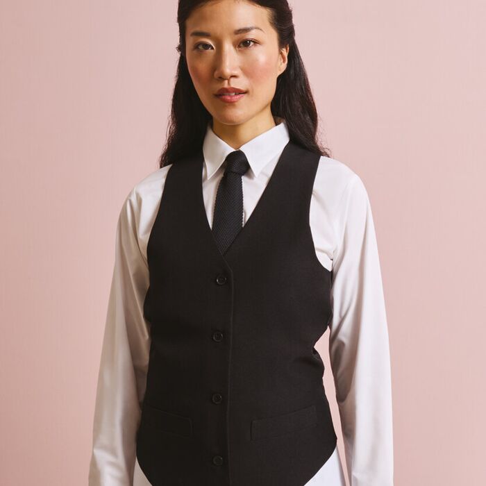 Women's lined polyester waistcoat Thumbnail