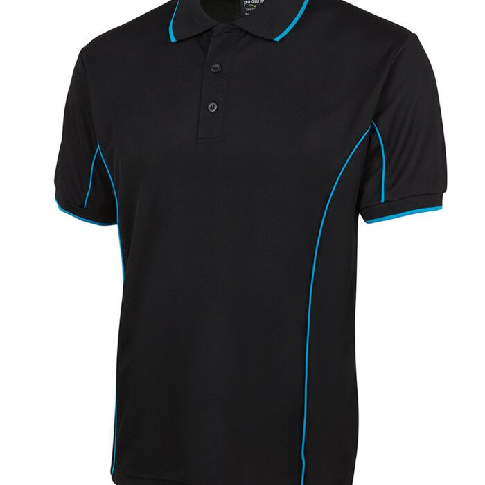 PODIUM S/S PIPING POLO Thumbnail