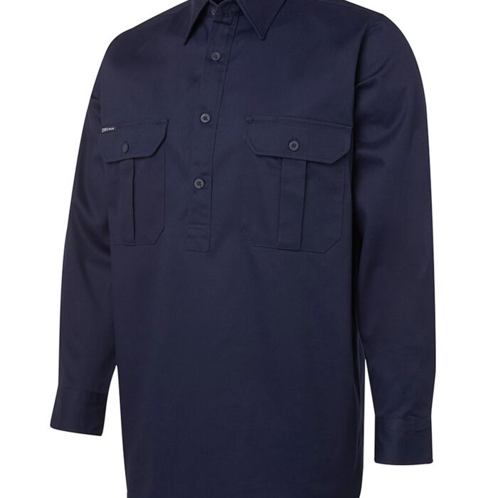 JB's CLOSE FRONT L/S WORK SHIRT Thumbnail