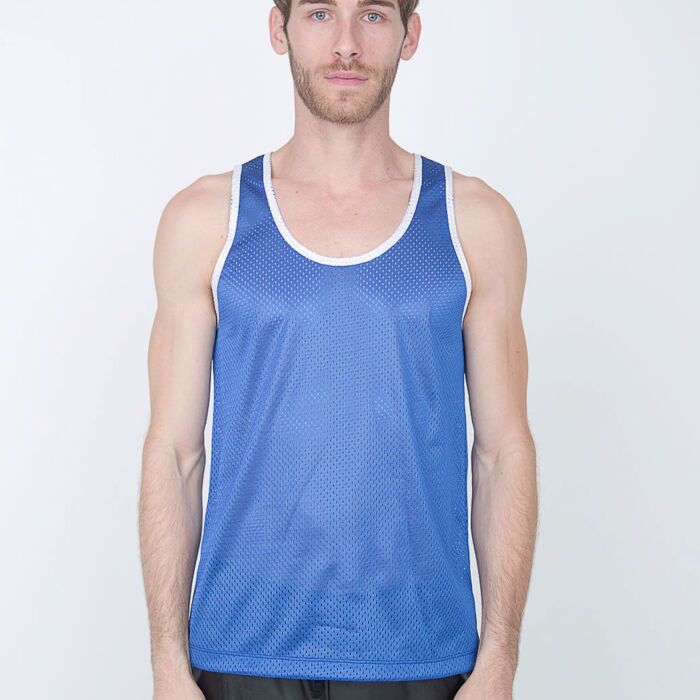 H458 Poly Mesh Athletic Tank Thumbnail
