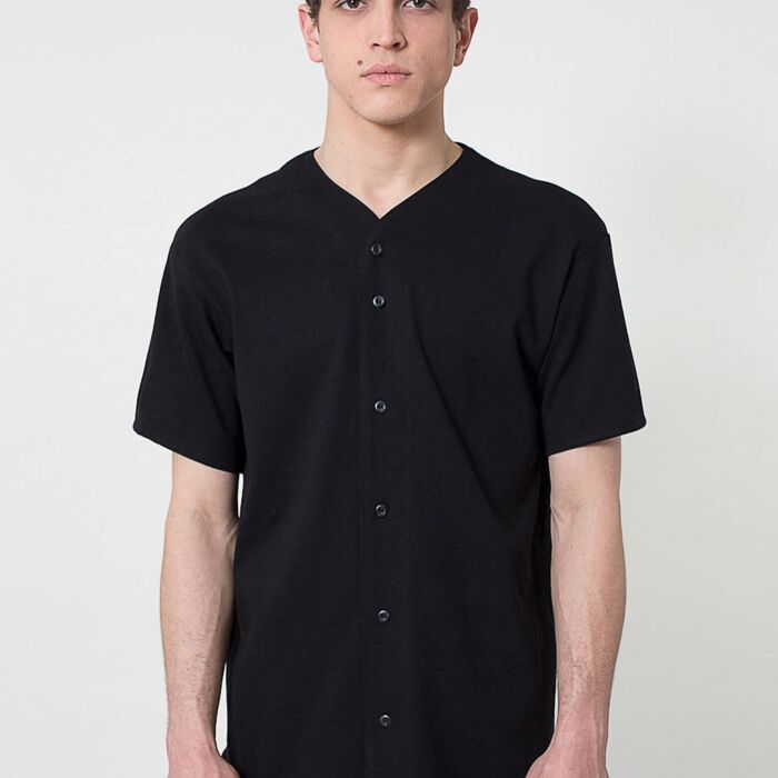 1403 Thick Knit Jersey Baseball Tee Thumbnail