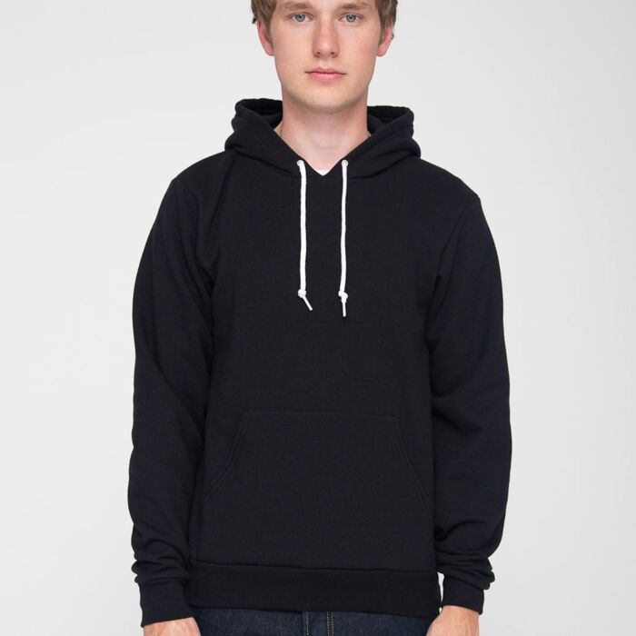 F498 Flex Fleece Drop Shoulder Pull Over Hooded Sweatshirt Thumbnail