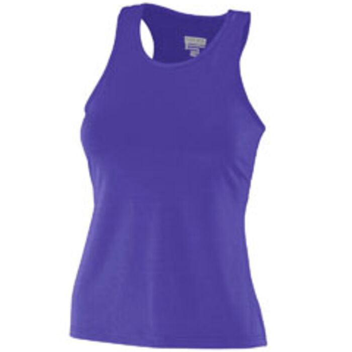 Ladies' Polyester Spandex Racer Tank Thumbnail