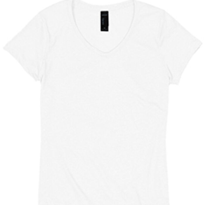 Ladies' Perfect-T Triblend V-Neck T-shirt Thumbnail