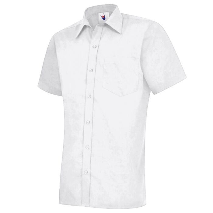 Mens Poplin Half Sleeve Shirt Thumbnail