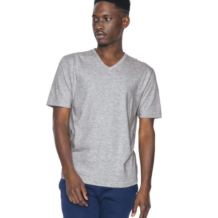 Unisex Fine Jersey Classic V-Neck Tee Thumbnail