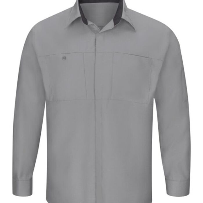 Men's Tall Performance Plus Long Sleeve Shirt with OilBlok Technology Thumbnail