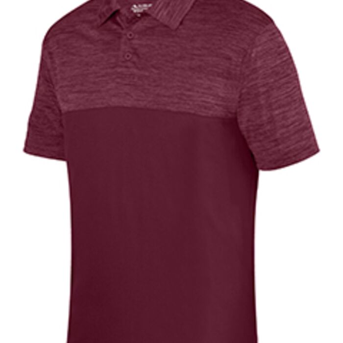 Adult Shadow Tonal Heather Polo Thumbnail