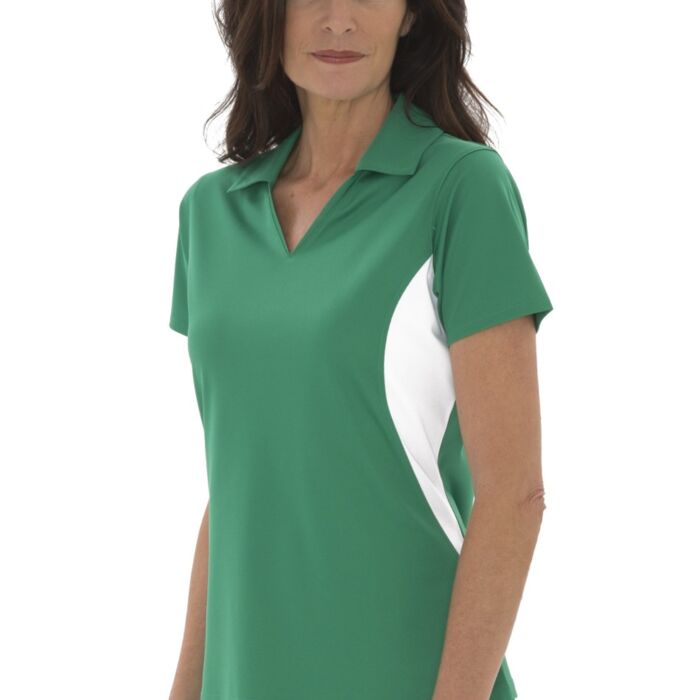 COAL HARBOUR® SNAG RESISTANT COLOUR BLOCK LADIES' POLO Thumbnail