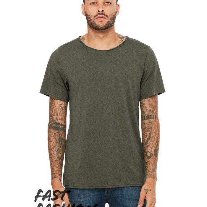 Unisex FWD Fashion Triblend Raw Neck Tee Thumbnail