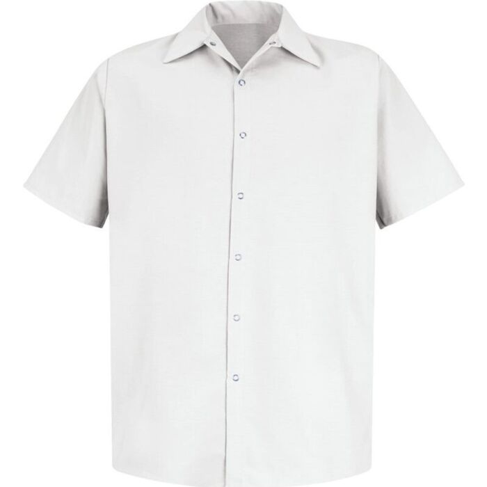 Men's Tall Specialized Short Sleeve Pocketless Work Shirt Thumbnail