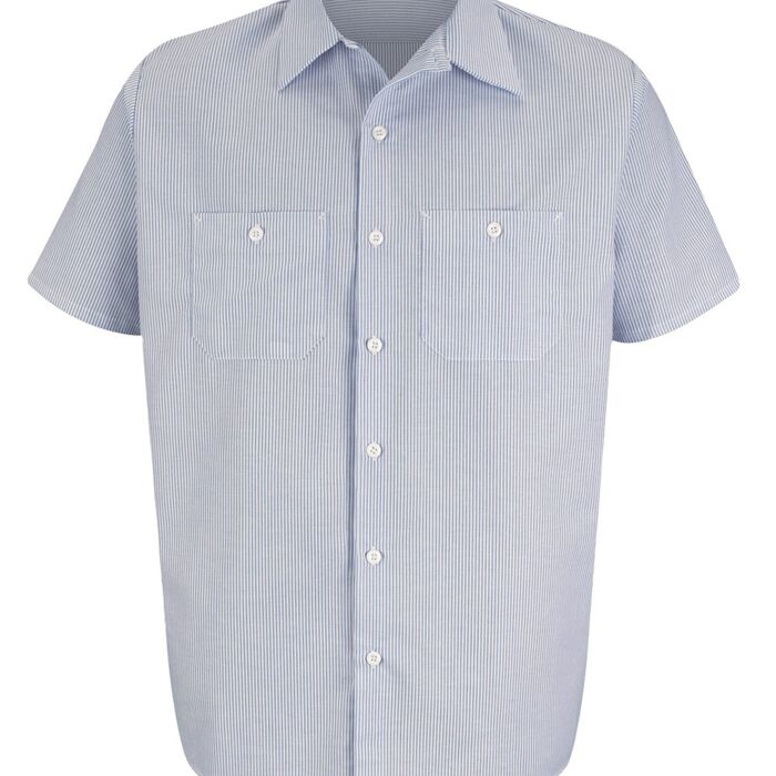 Men's Industrial Stripe Work Shirt Thumbnail