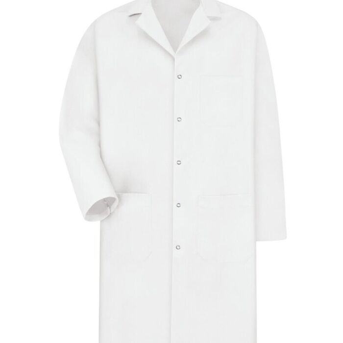 Unisex Tall Gripper Front Lab Coat Thumbnail