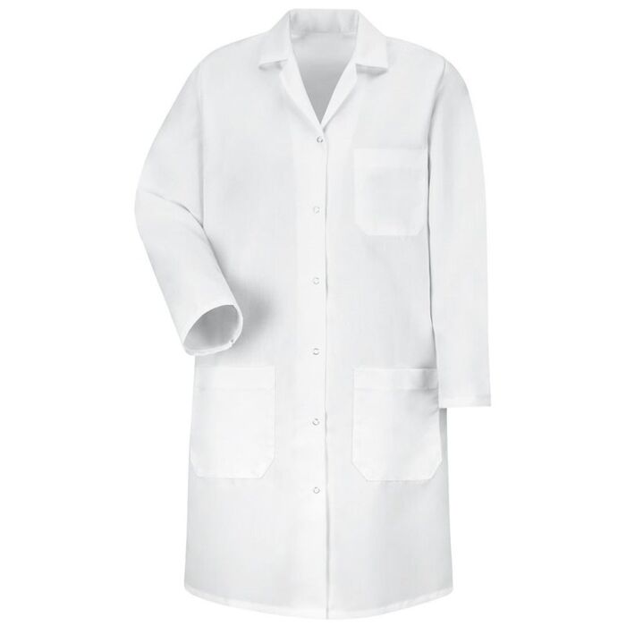 Women's Gripper Front Lab Coat Thumbnail