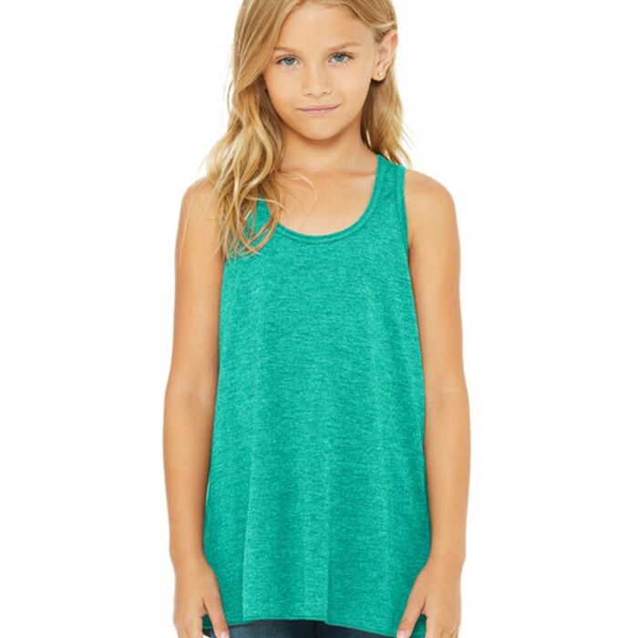 Youth Flowy Racerback Tank Thumbnail
